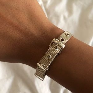 Tiffany & Co. narrow belt buckle bracelet
